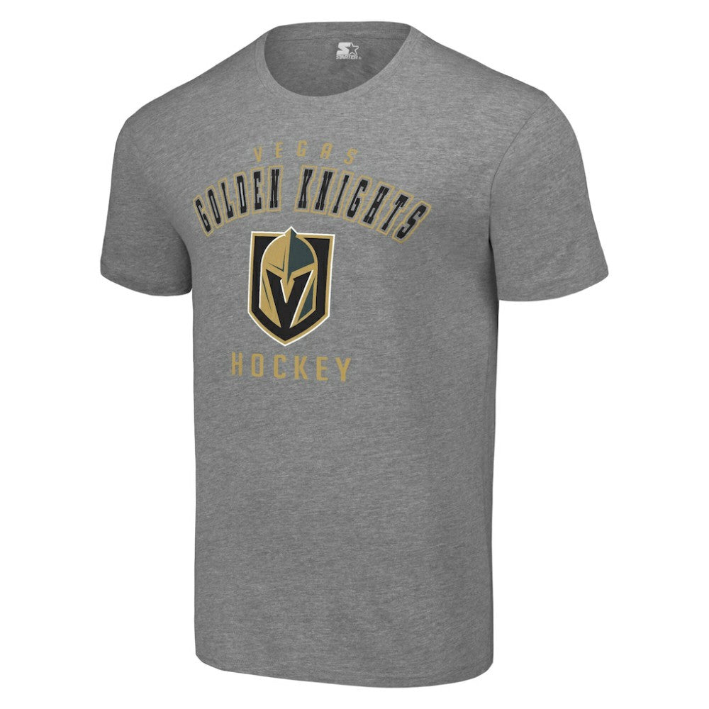 Vegas Golden Knights Starter Logo T-Shirt - Heather Gray | NHL Clearance
