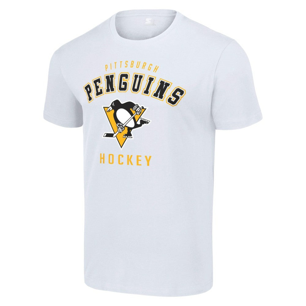Pittsburgh Penguins Starter Logo T-Shirt - White | NHL near me