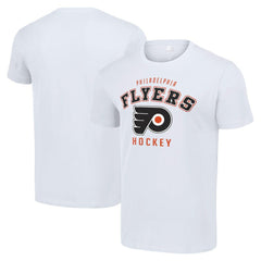 Philadelphia Flyers Starter Logo T-Shirt - White | NHL Clearance