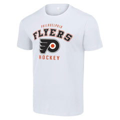 Philadelphia Flyers Starter Logo T-Shirt - White | NHL Clearance