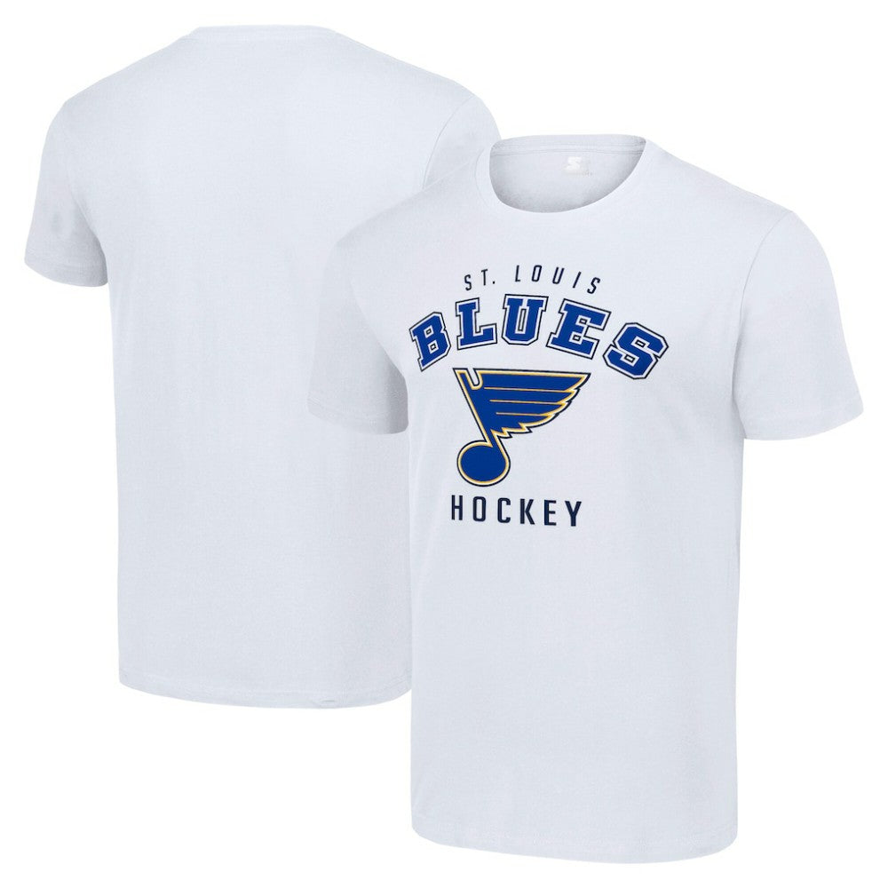 St. Louis Blues Starter Logo T-Shirt - White | NHL Clearance