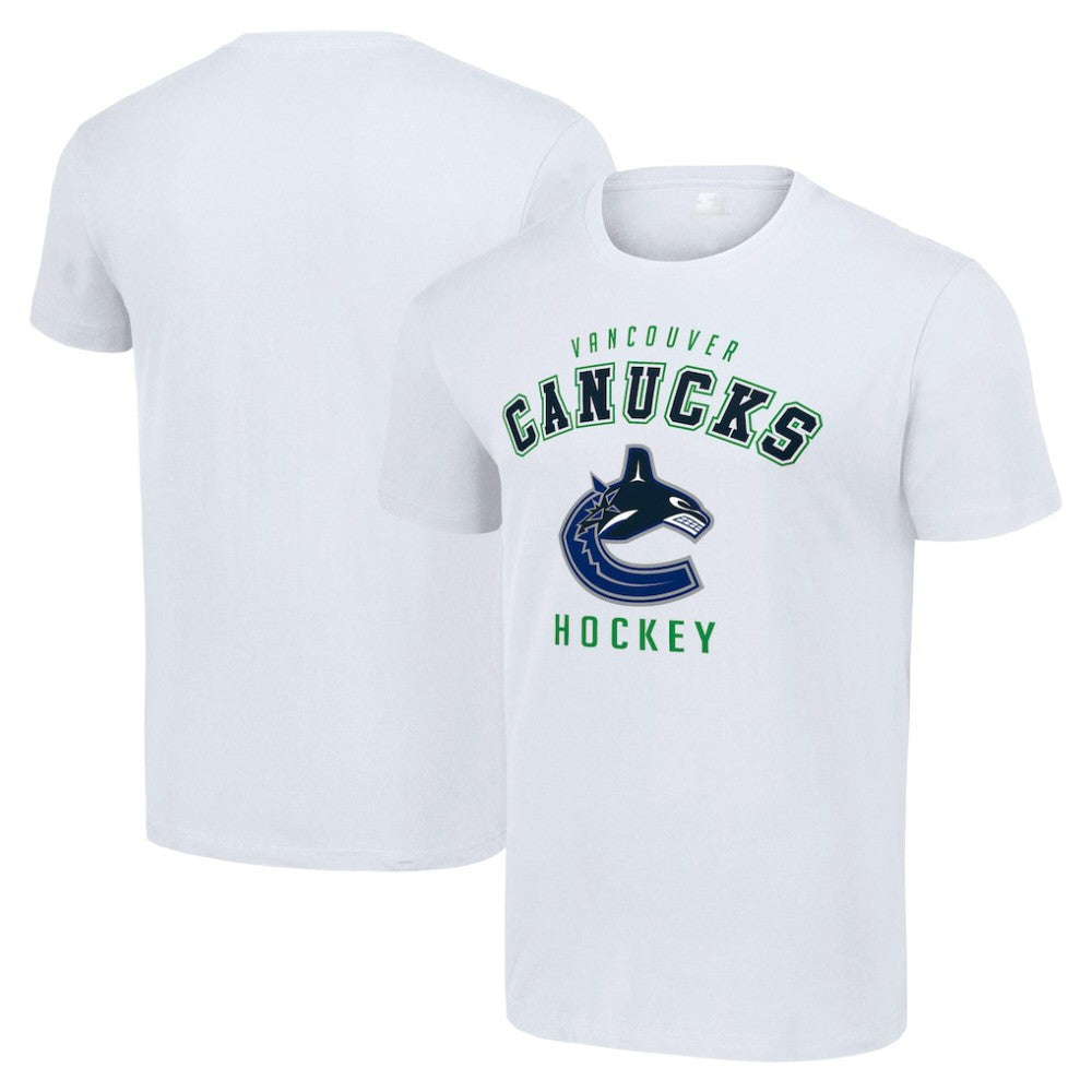 Vancouver Canucks Starter Logo T-Shirt - White | NHL on sale