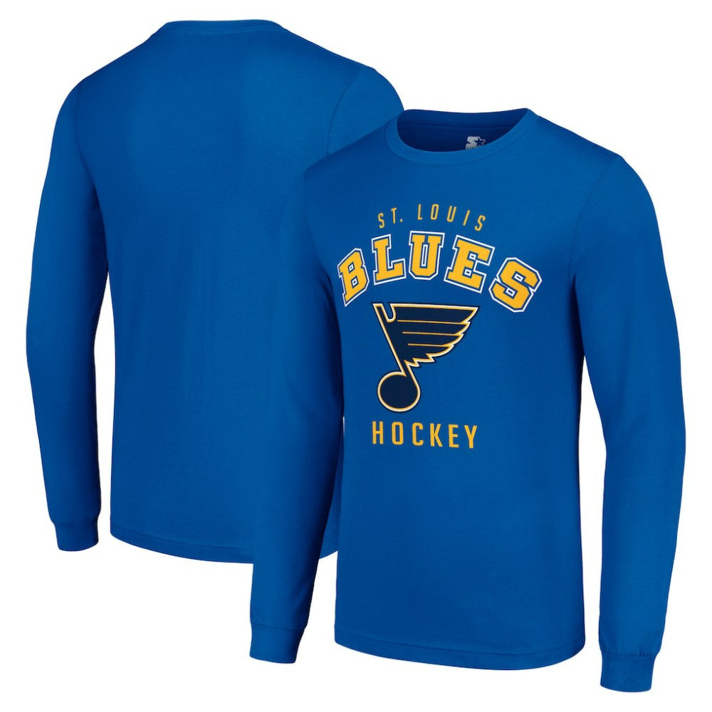 St. Louis Blues Starter Logo Long Sleeve T-Shirt - Royal | NHL sale
