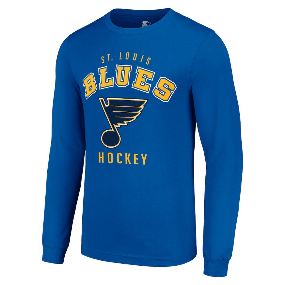 St. Louis Blues Starter Logo Long Sleeve T-Shirt - Royal | NHL sale