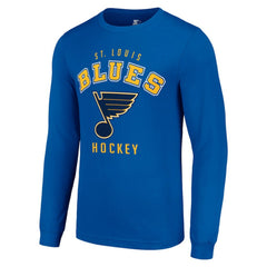 St. Louis Blues Starter Logo Long Sleeve T-Shirt - Royal | NHL sale