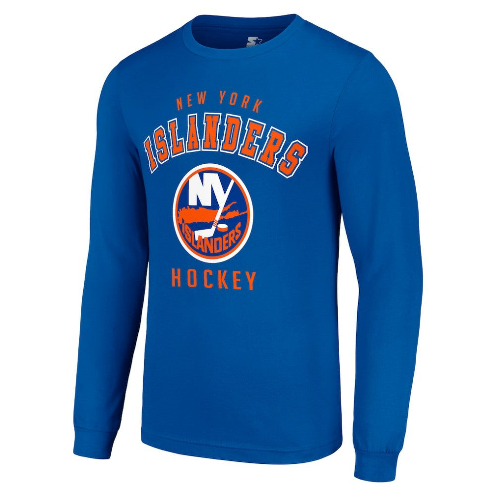 New York Islanders Starter Logo Long Sleeve T-Shirt - Royal | NHL on sale