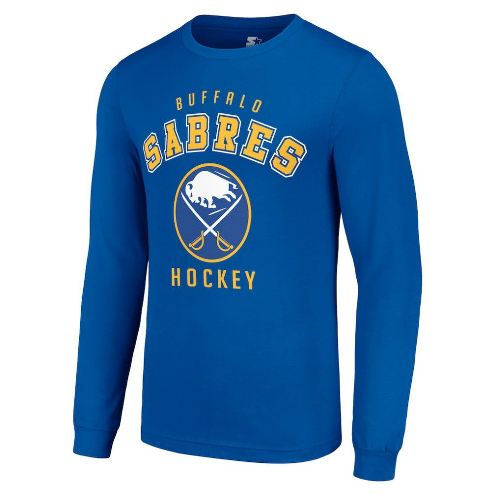 Buffalo Sabres Starter Logo Long Sleeve T-Shirt - Royal | NHL near me