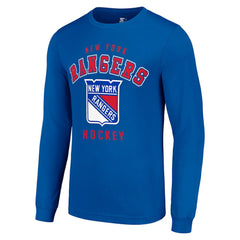New York Rangers Starter Logo Long Sleeve T-Shirt - Royal | NHL near me