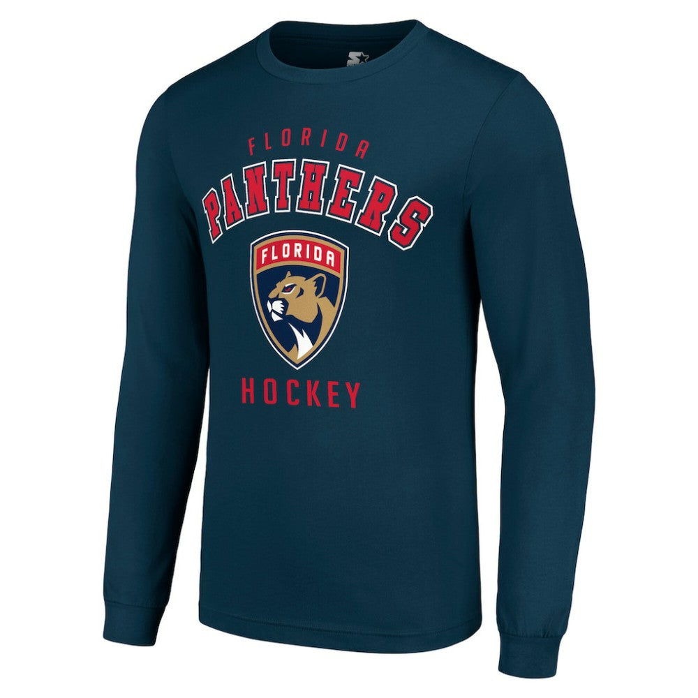Florida Panthers Starter Logo Long Sleeve T-Shirt - Navy | NHL online
