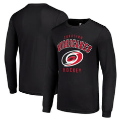 Carolina Hurricanes Starter Logo Long Sleeve T-Shirt - Black | NHL near me