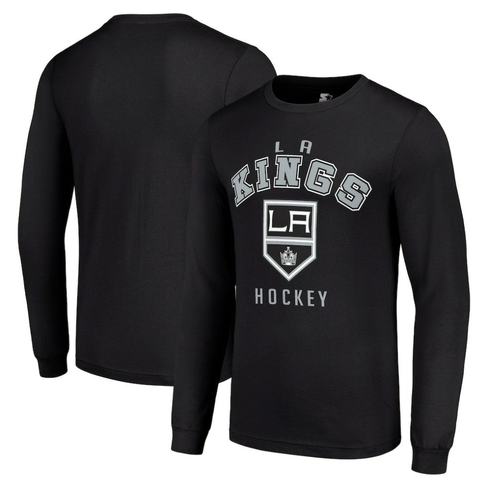 Los Angeles Kings Starter Logo Long Sleeve T-Shirt - Black | NHL sale