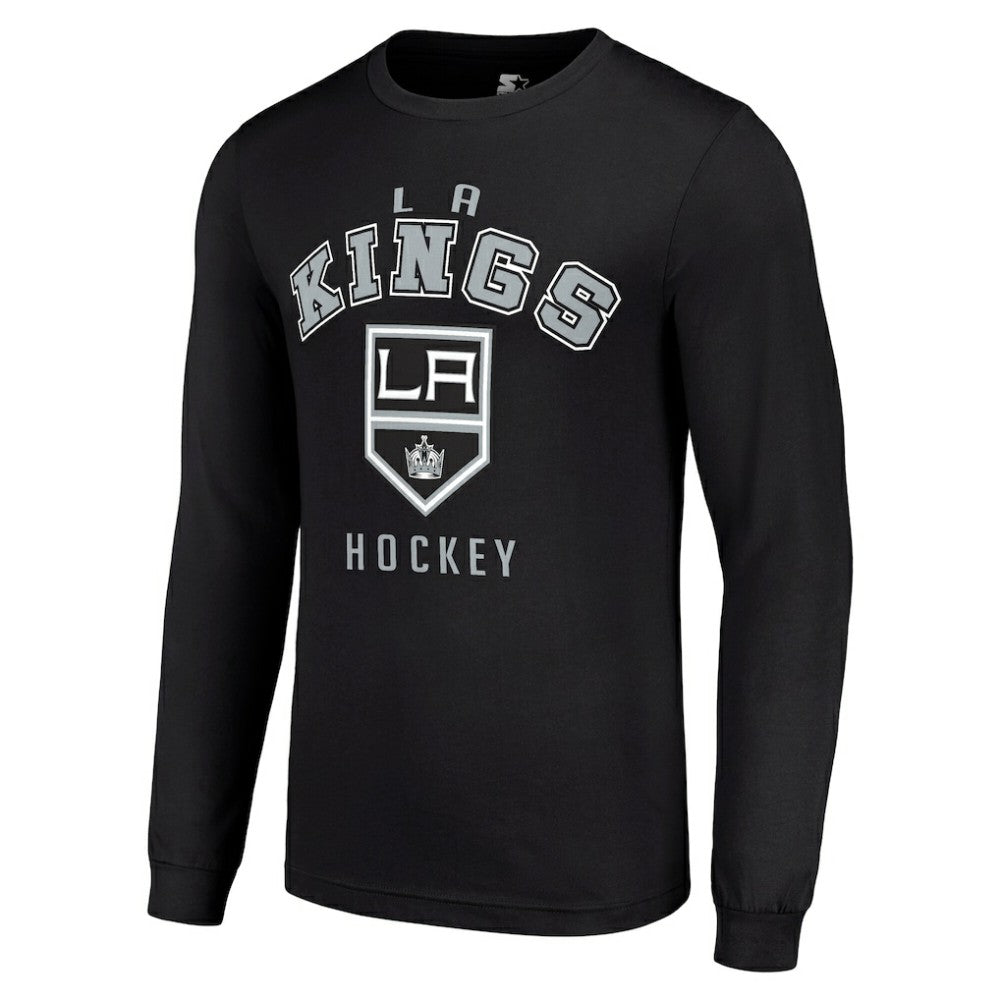 Los Angeles Kings Starter Logo Long Sleeve T-Shirt - Black | NHL sale