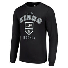 Los Angeles Kings Starter Logo Long Sleeve T-Shirt - Black | NHL sale