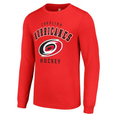 Carolina Hurricanes Starter Logo Long Sleeve T-Shirt - Red | NHL discount
