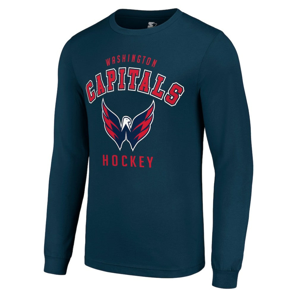 Washington Capitals Starter Logo Long Sleeve T-Shirt - Navy | NHL sale