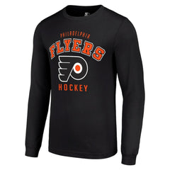 Philadelphia Flyers Starter Logo Long Sleeve T-Shirt - Black | NHL discount