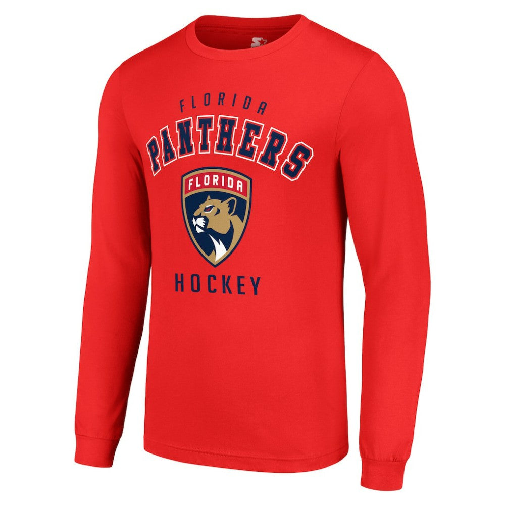 Florida Panthers Starter Logo Long Sleeve T-Shirt - Red | NHL online