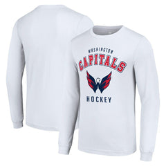Washington Capitals Starter Logo Long Sleeve T-Shirt - White | NHL near me