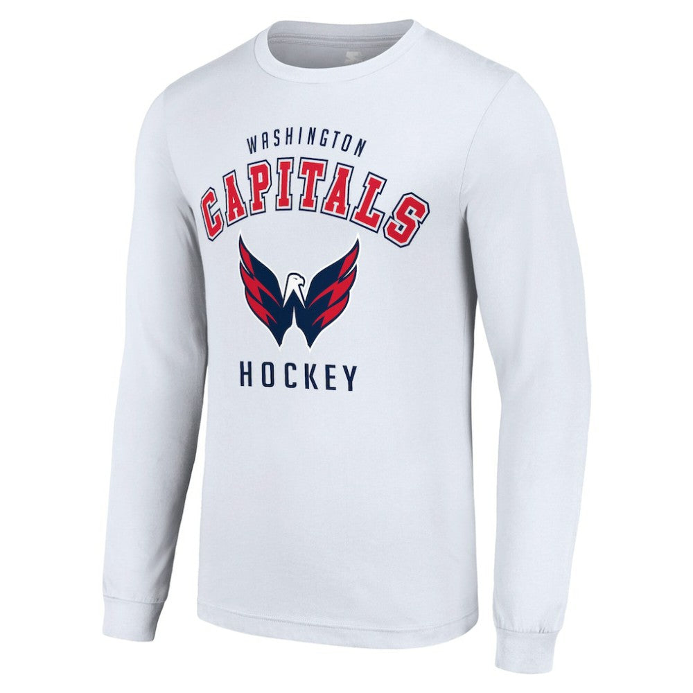 Washington Capitals Starter Logo Long Sleeve T-Shirt - White | NHL near me
