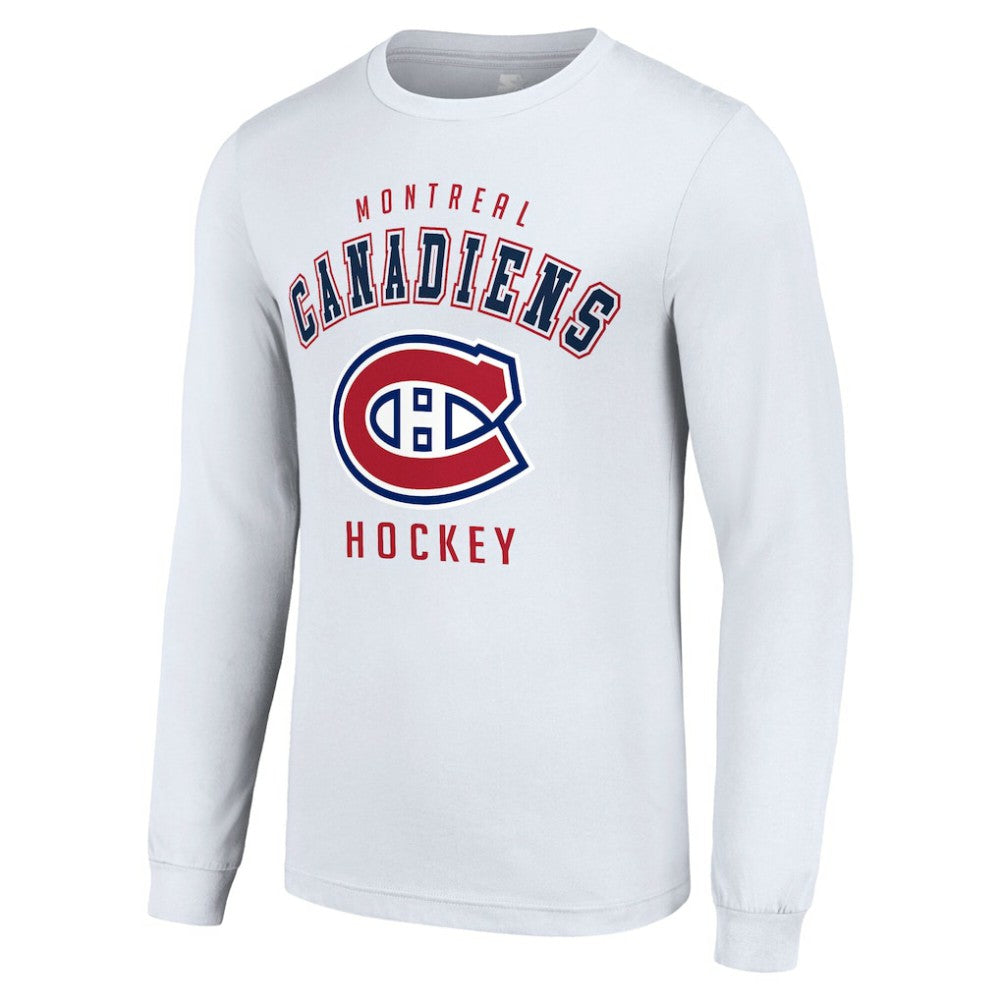 Montreal Canadiens Starter Logo Long Sleeve T-Shirt - White | NHL near me