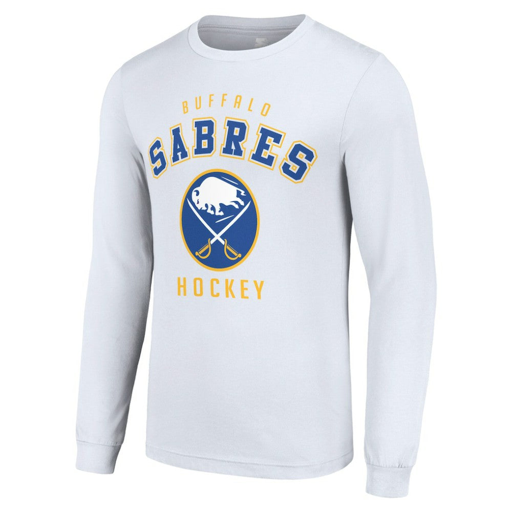 Buffalo Sabres Starter Logo Long Sleeve T-Shirt - White | NHL sale