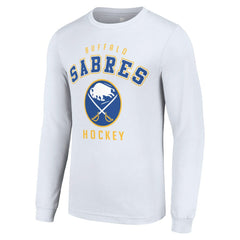 Buffalo Sabres Starter Logo Long Sleeve T-Shirt - White | NHL sale