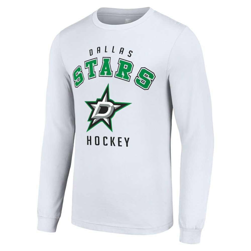 Dallas Stars Starter Logo Long Sleeve T-Shirt - White | NHL online