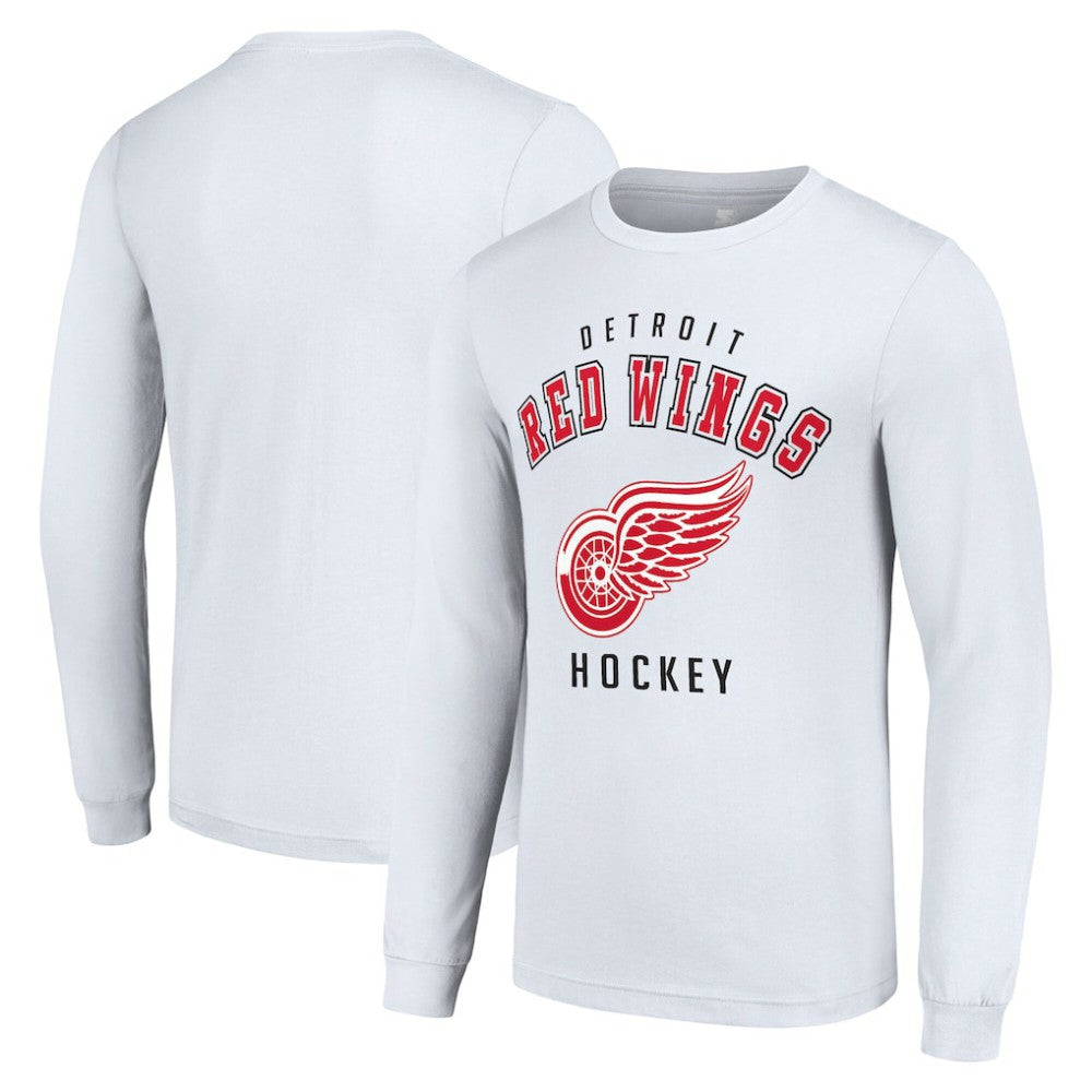 Detroit Red Wings Starter Logo Long Sleeve T-Shirt - White | NHL discount