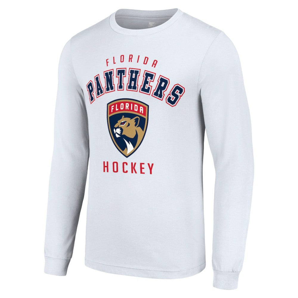 Florida Panthers Starter Logo Long Sleeve T-Shirt - White | NHL online
