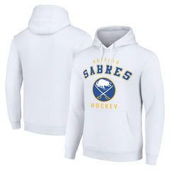 Buffalo Sabres Starter Logo Pullover Hoodie - White | NHL Lifestyle