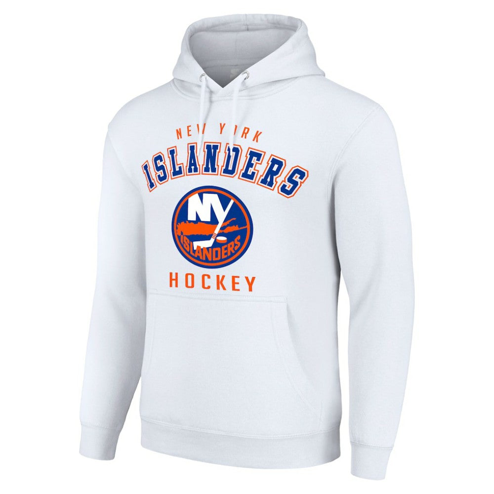 New York Islanders Starter Logo Pullover Hoodie - White | NHL discount