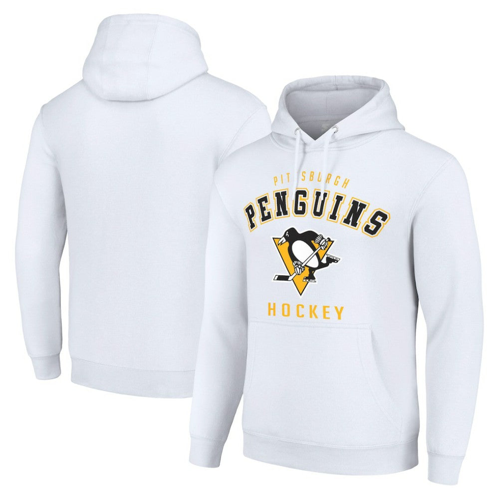Pittsburgh Penguins Starter Logo Pullover Hoodie - White | NHL on sale