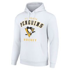 Pittsburgh Penguins Starter Logo Pullover Hoodie - White | NHL on sale