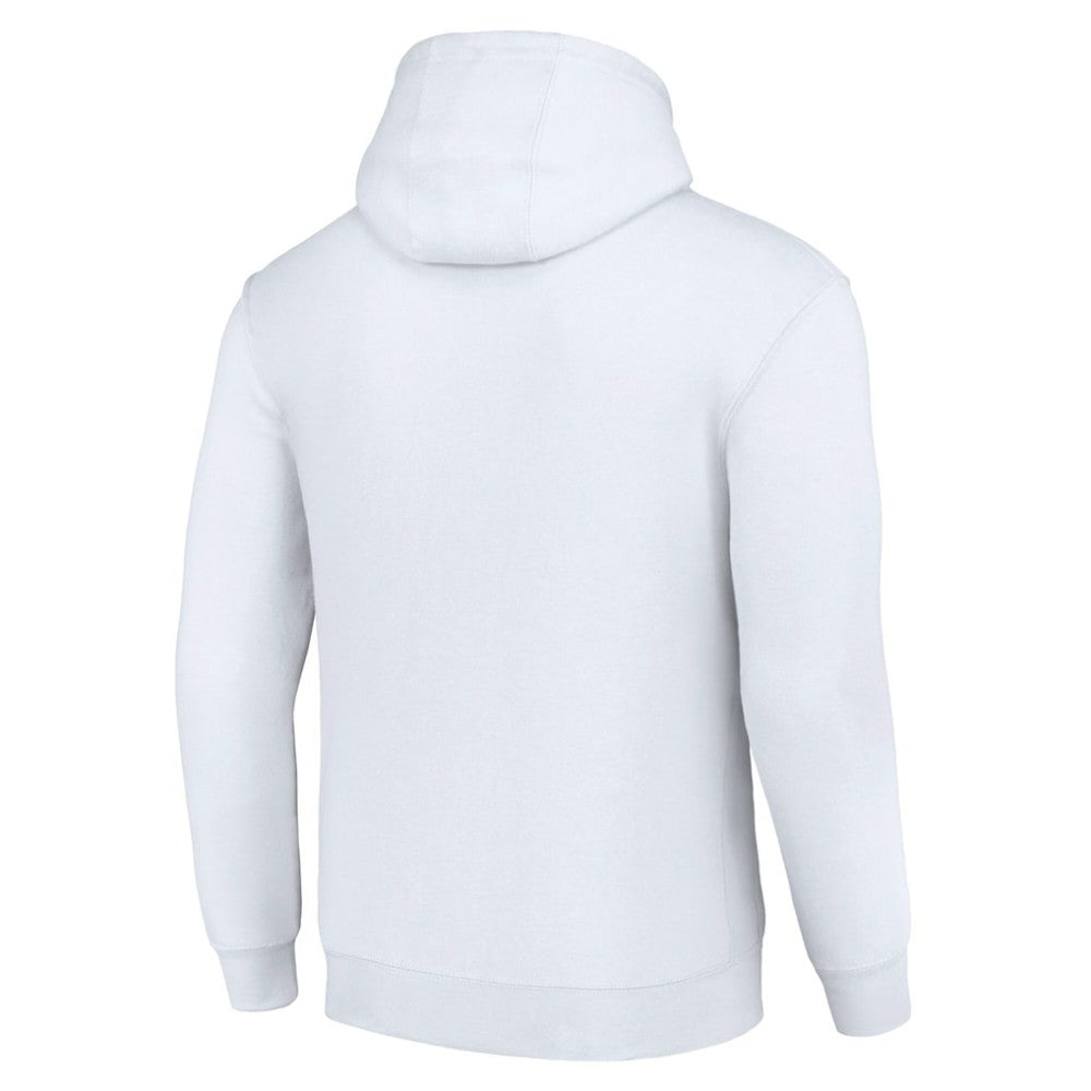 Columbus Blue Jackets Starter Logo Pullover Hoodie - White | NHL Lifestyle