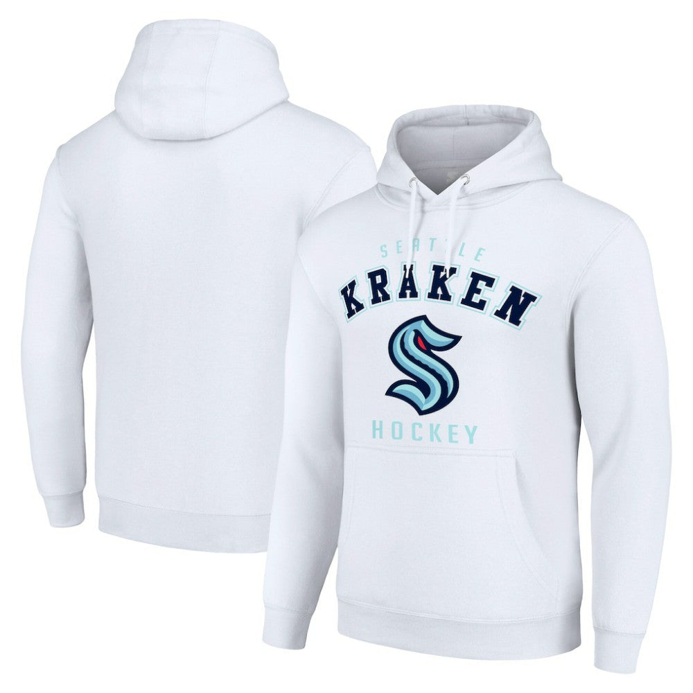 Seattle Kraken Starter Logo Pullover Hoodie - White | NHL discount
