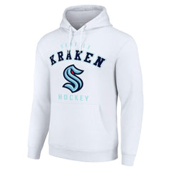 Seattle Kraken Starter Logo Pullover Hoodie - White | NHL discount