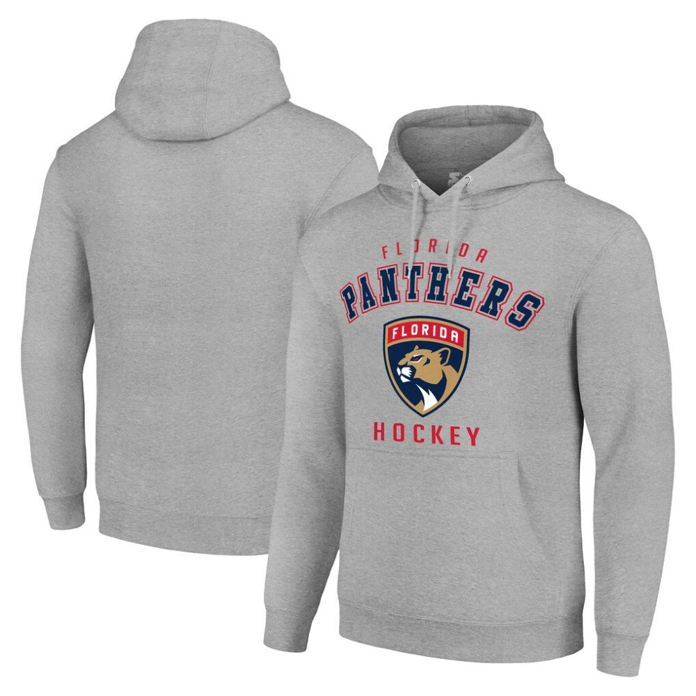 Florida Panthers Starter Logo Pullover Hoodie - Heather Gray | NHL near me