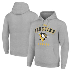 Pittsburgh Penguins Starter Logo Pullover Hoodie - Heather Gray | NHL sale