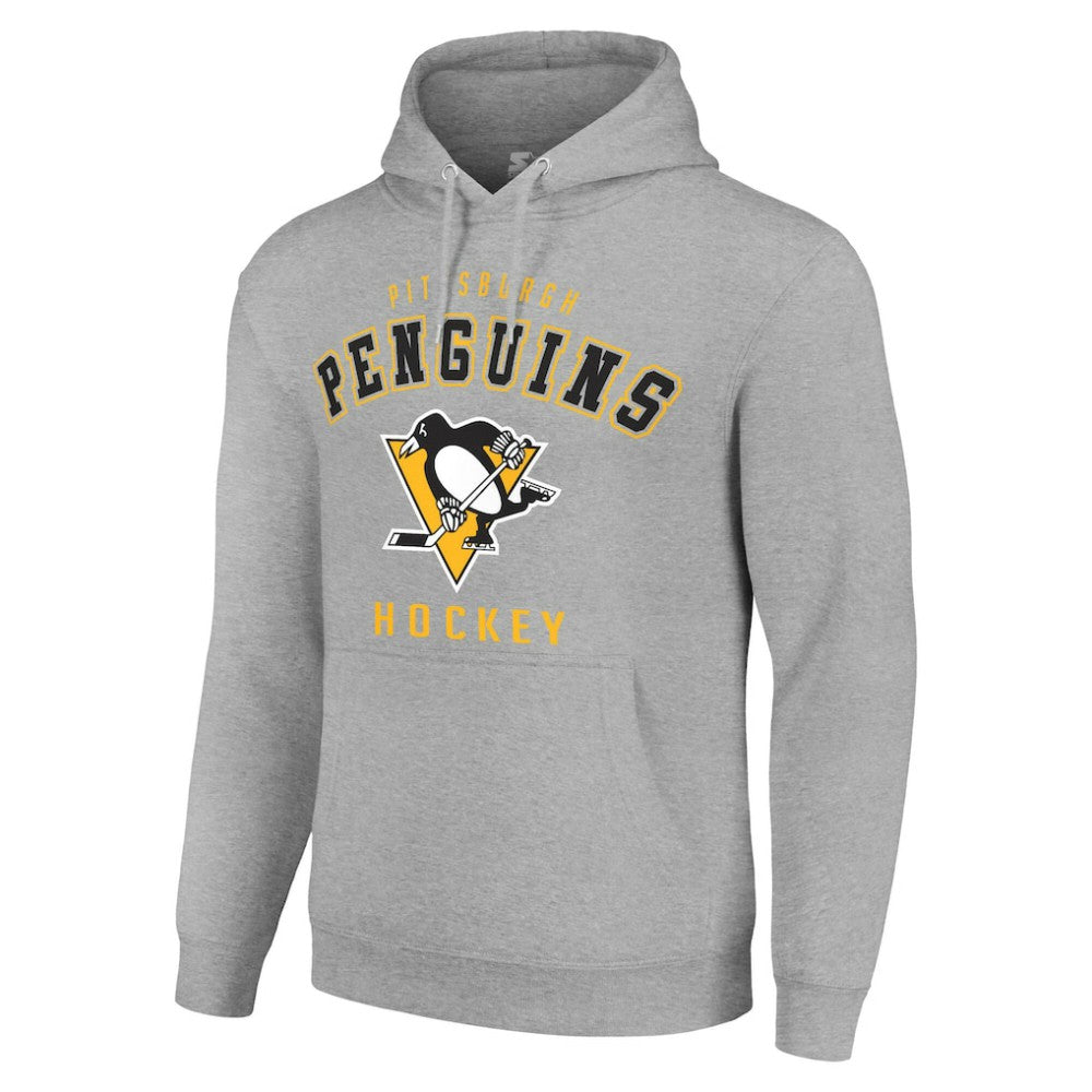 Pittsburgh Penguins Starter Logo Pullover Hoodie - Heather Gray | NHL sale