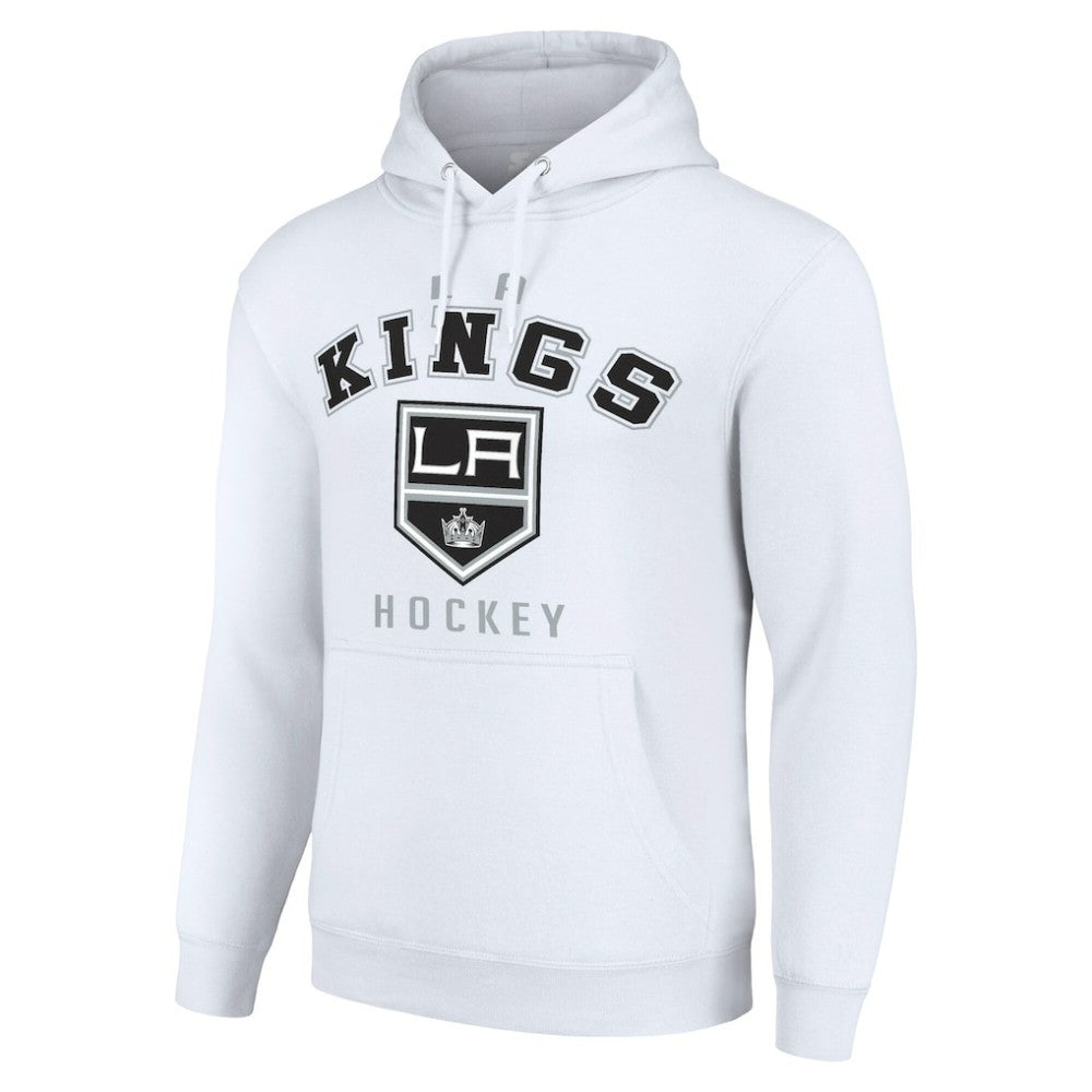 Los Angeles Kings Starter Logo Pullover Hoodie - White | NHL online