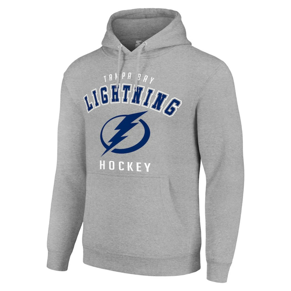 Tampa Bay Lightning Starter Logo Pullover Hoodie - Heather Gray | NHL online