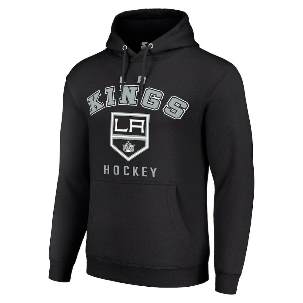 Los Angeles Kings Starter Logo Pullover Hoodie - Black | NHL discount