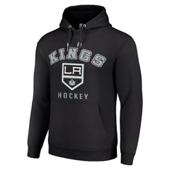 Los Angeles Kings Starter Logo Pullover Hoodie - Black | NHL discount