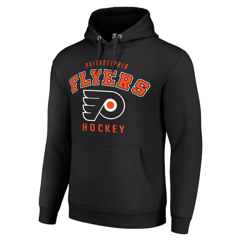 Philadelphia Flyers Starter Logo Pullover Hoodie - Black | NHL near me