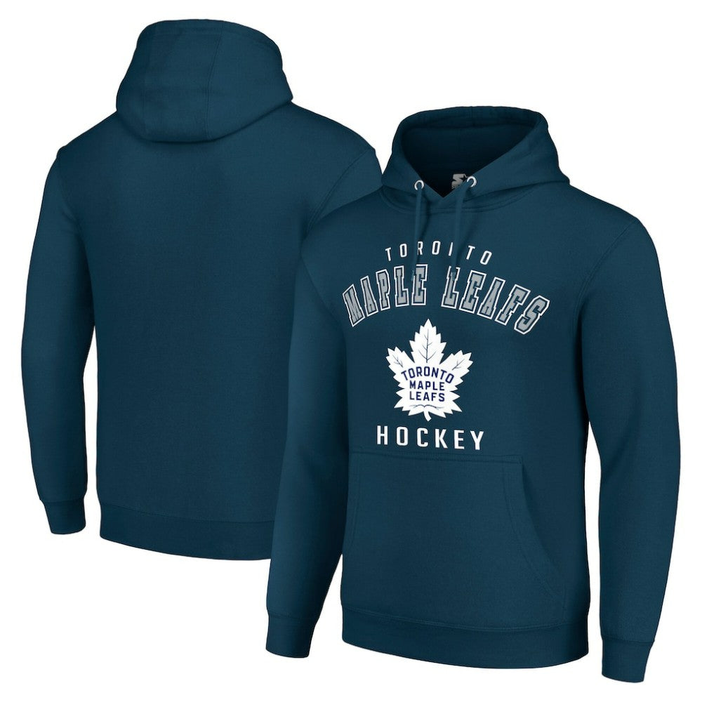 Toronto Maple Leafs Starter Logo Pullover Hoodie - Navy | NHL discount