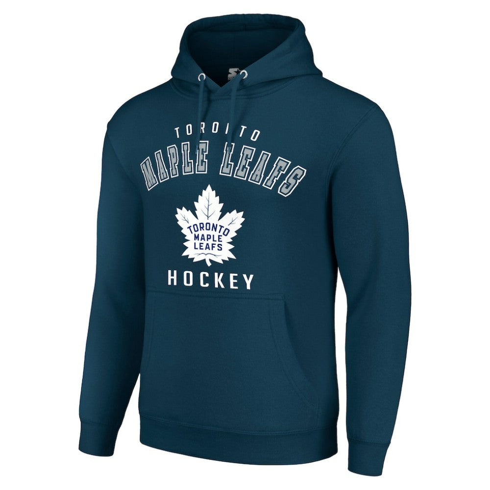 Toronto Maple Leafs Starter Logo Pullover Hoodie - Navy | NHL discount
