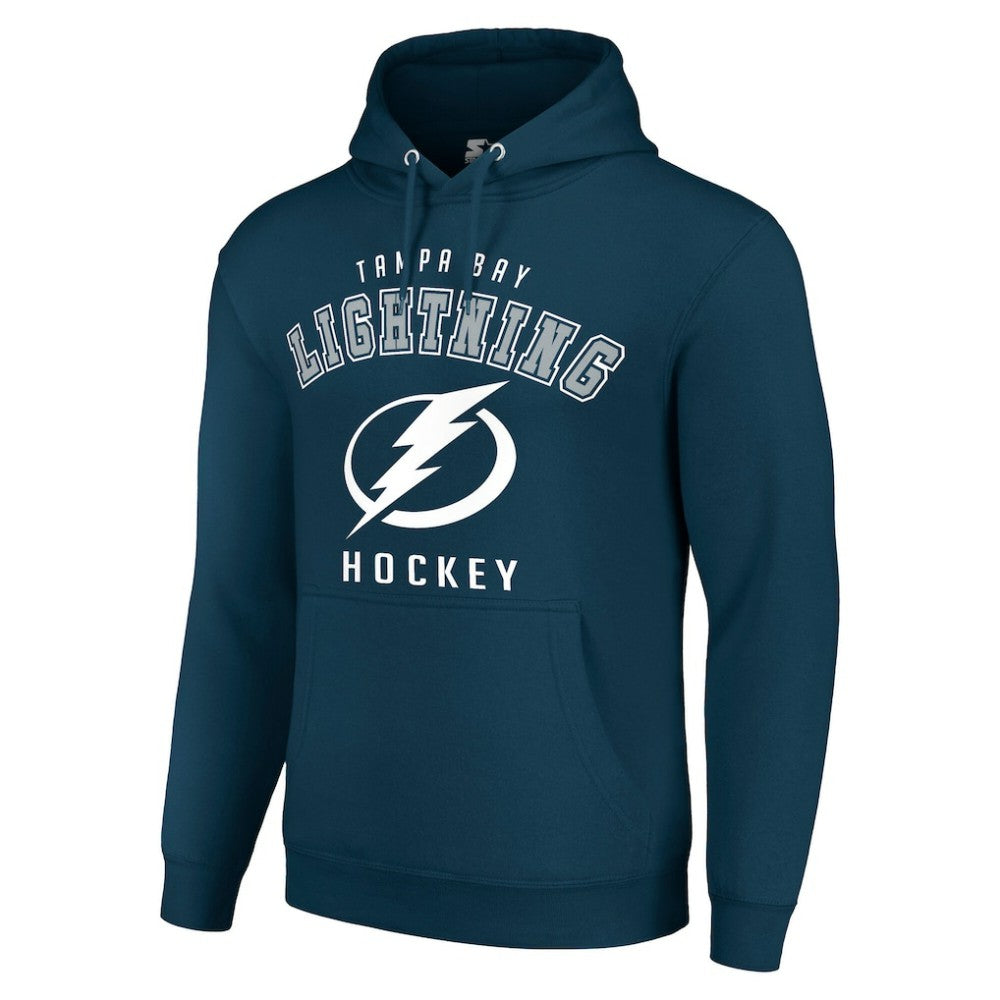 Tampa Bay Lightning Starter Logo Pullover Hoodie - Navy | NHL sale
