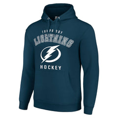 Tampa Bay Lightning Starter Logo Pullover Hoodie - Navy | NHL sale