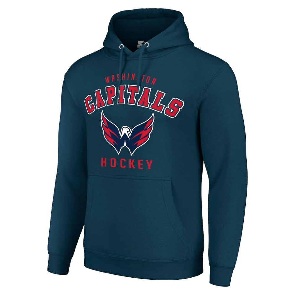 Washington Capitals Starter Logo Pullover Hoodie - Navy | NHL near me