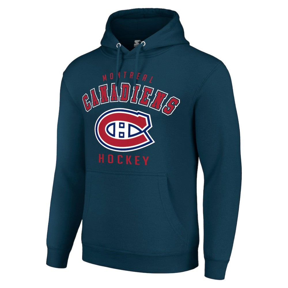 Montreal Canadiens Starter Logo Pullover Hoodie - Navy | NHL near me